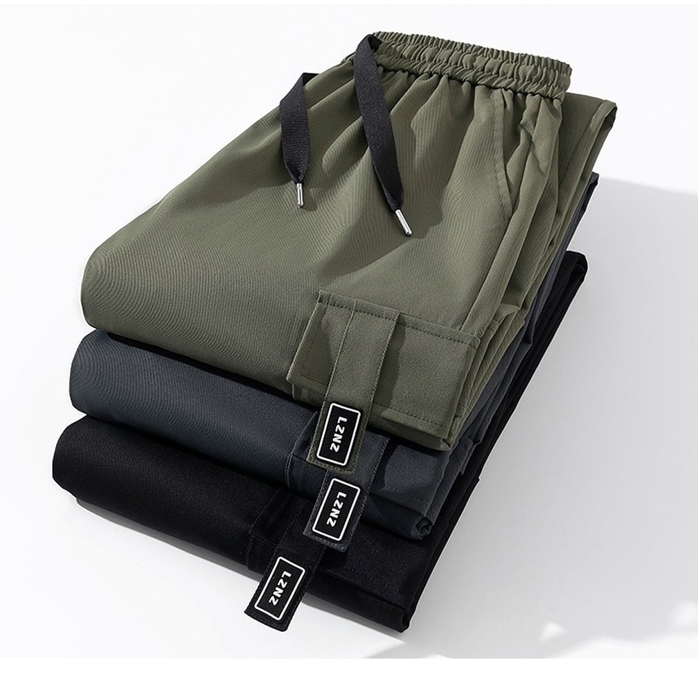 Multi-pocket wide pants HL2297