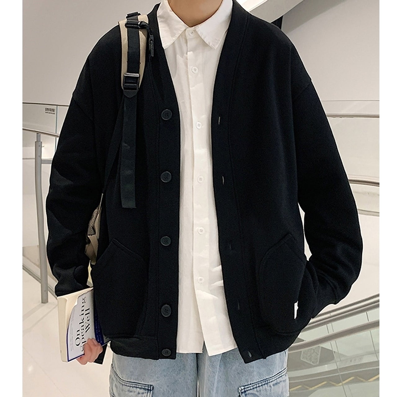 スウェットカーディガン HL1851