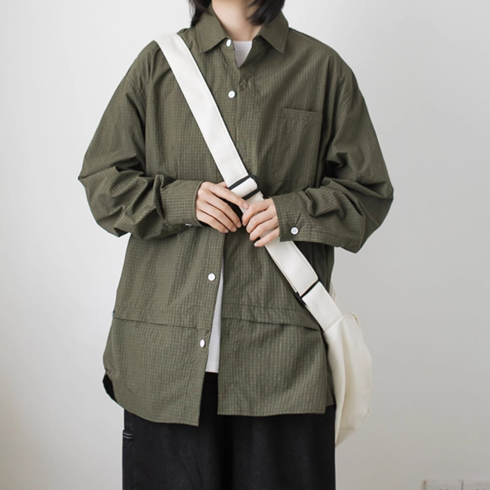 Check pattern shirt HL2385