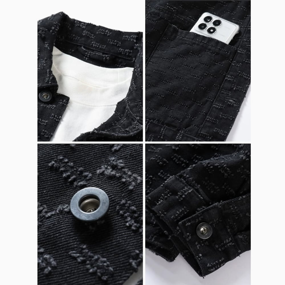 Denim shirt jacket HL2346