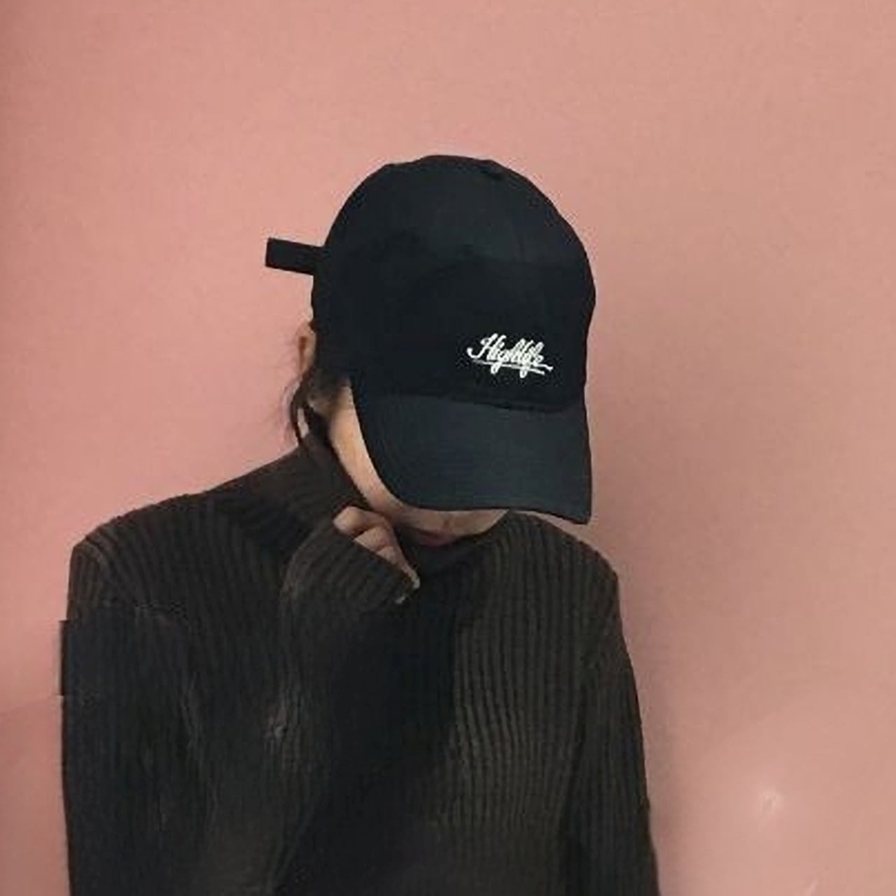 刺繍入りコットンキャップ HL1811