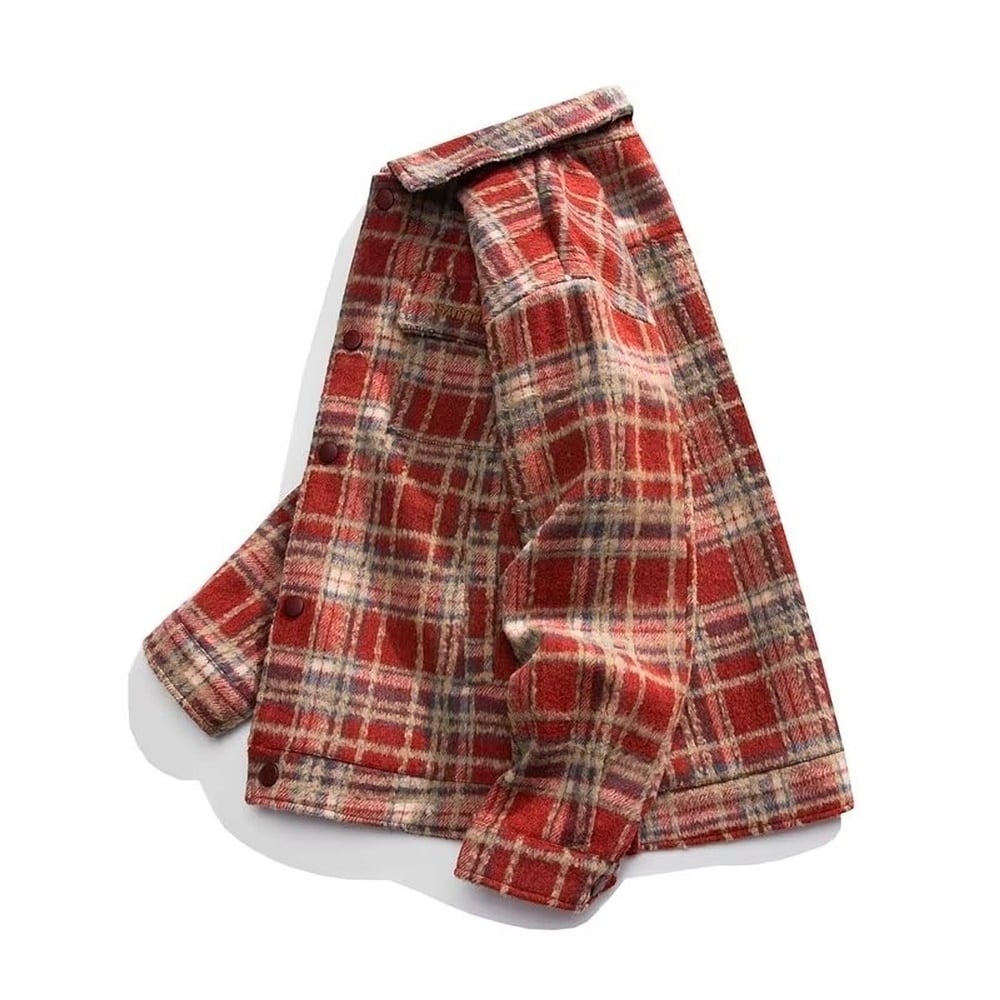 Retro check jacket HL2303