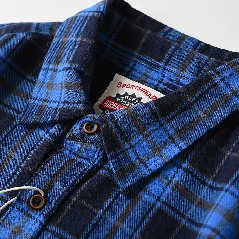 Flannel check shirt HL2317