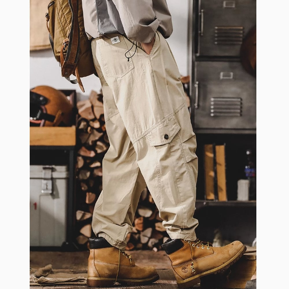 Casual straight pants HL2374