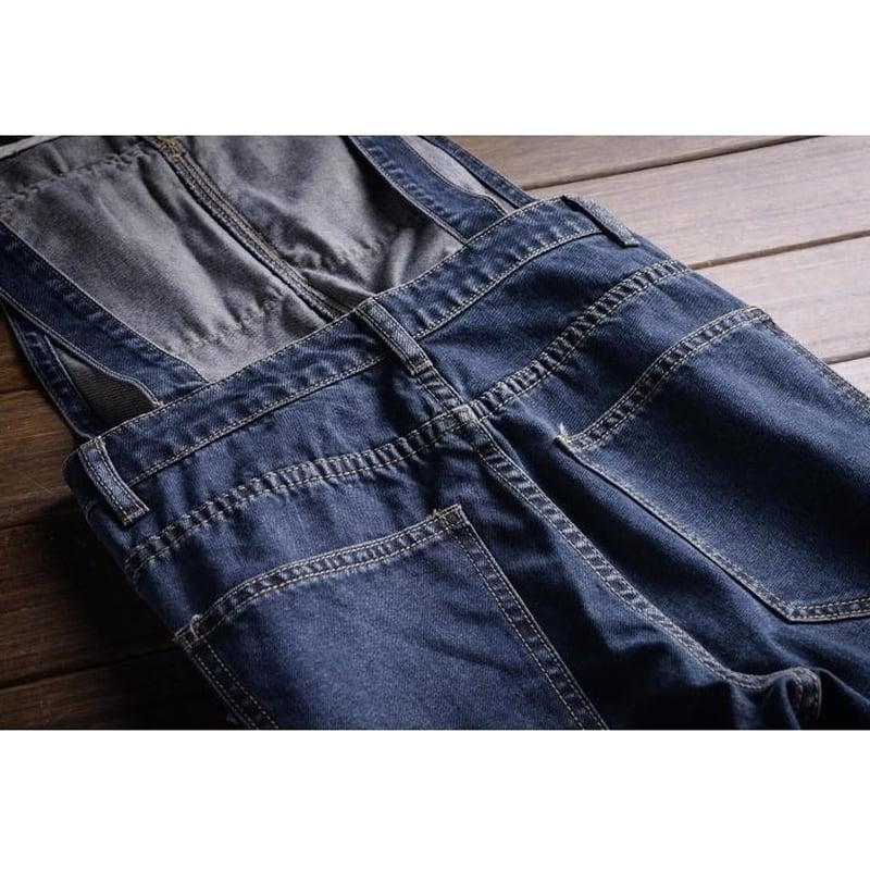 Retro Denim Overalls HL2044