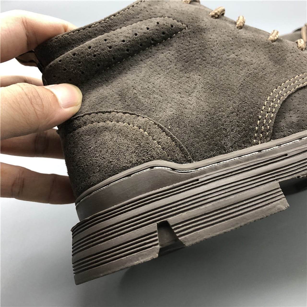 レースアップレザーシューズ HL1886