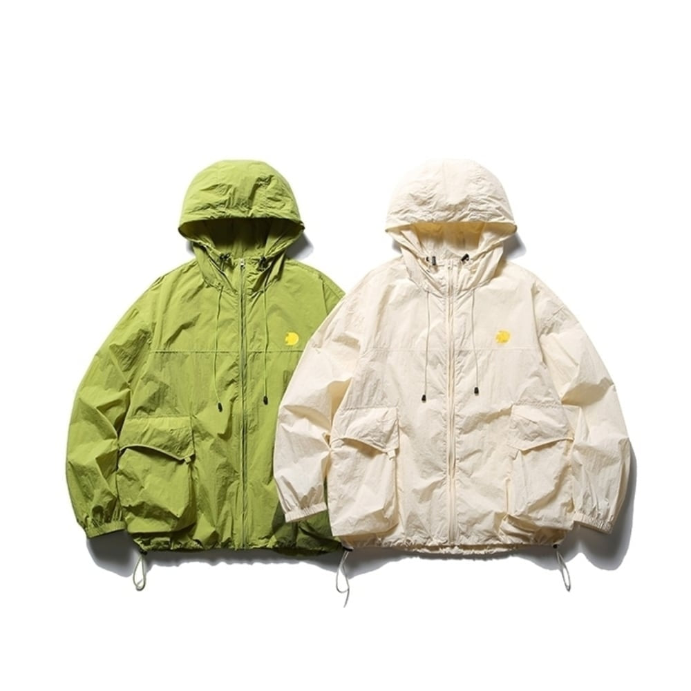 Casual nylon parka HL2388