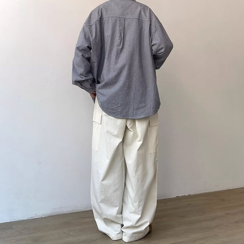 Loose straight pants HL2198