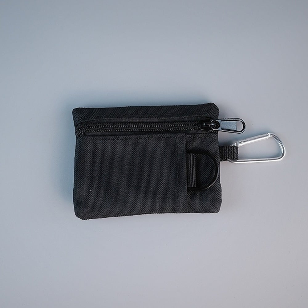 Coin case with carabiner HL2330