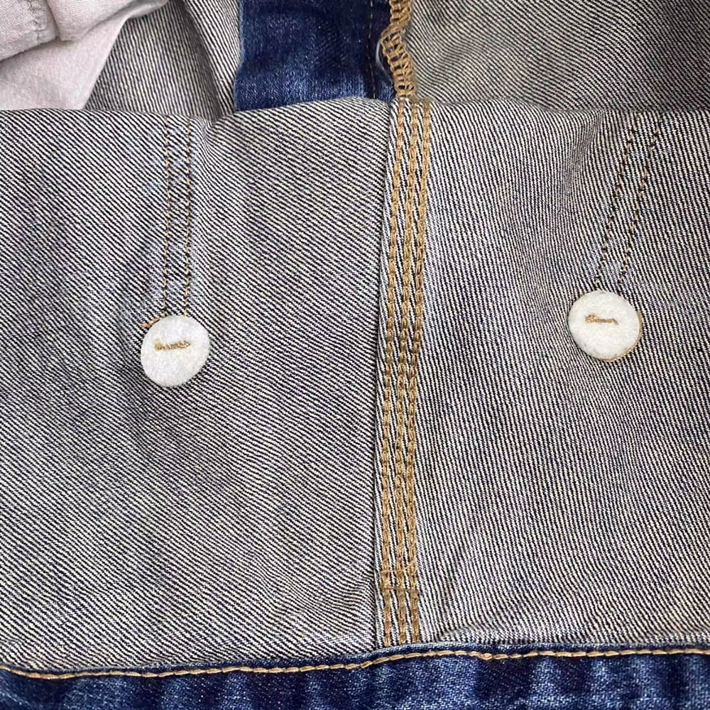 Loose work denim jeans HL2262