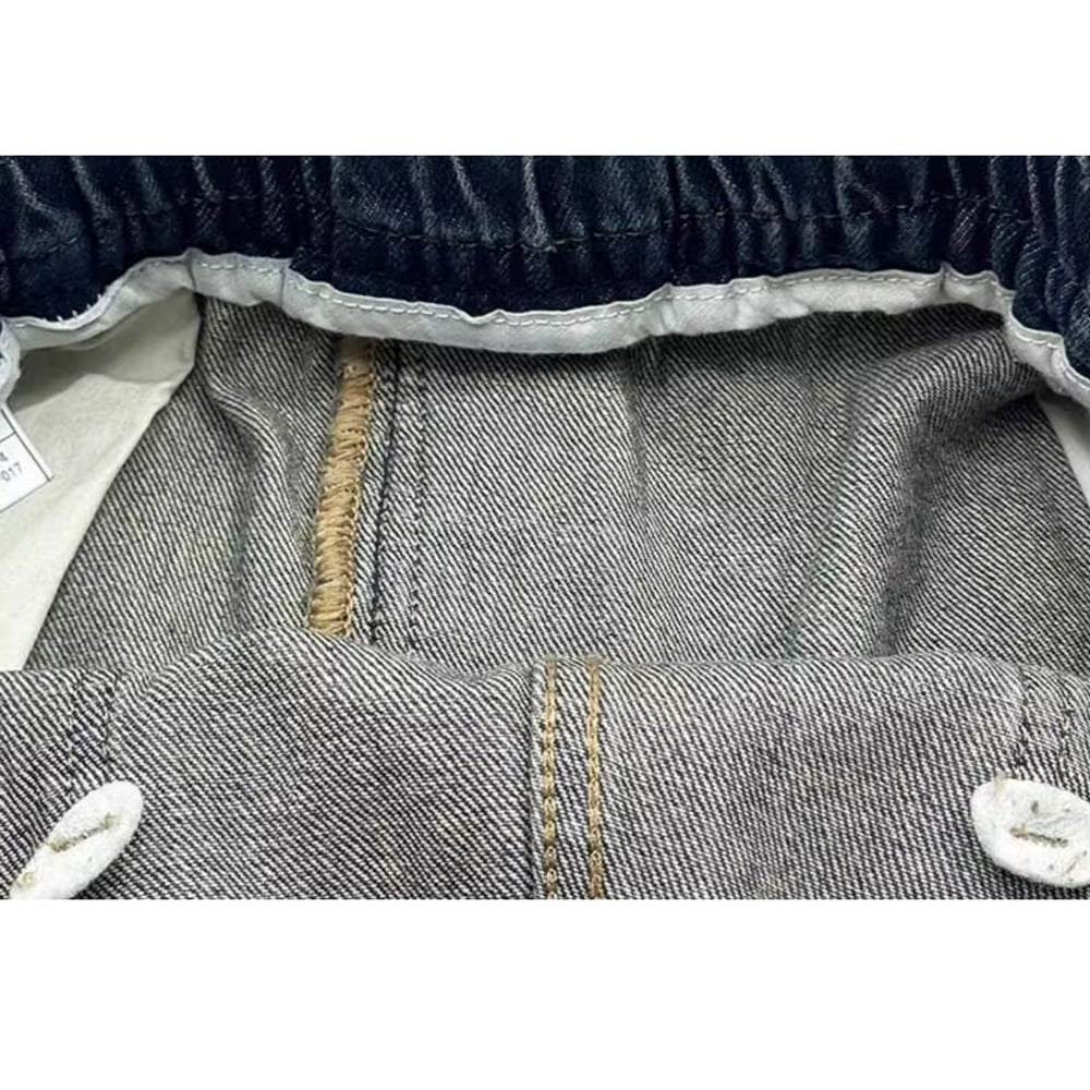 Loose washed denim pants HL2261