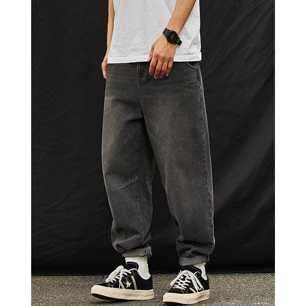 Casual straight denim jeans HL2391