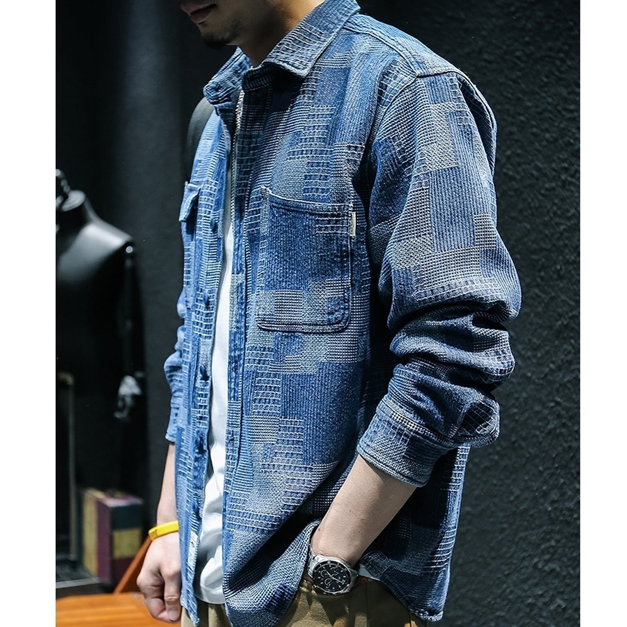 Casual denim shirt HL1778