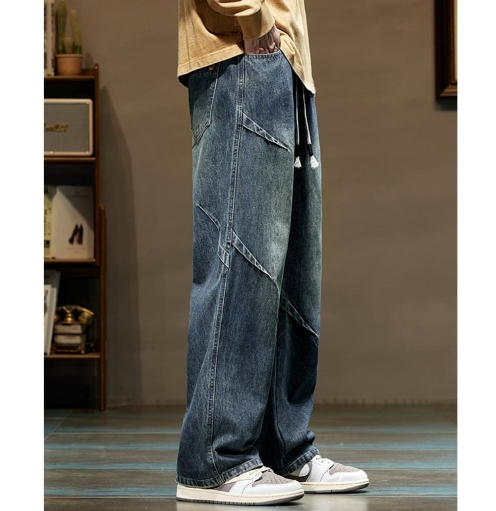 Straight casual denim jeans HL2358