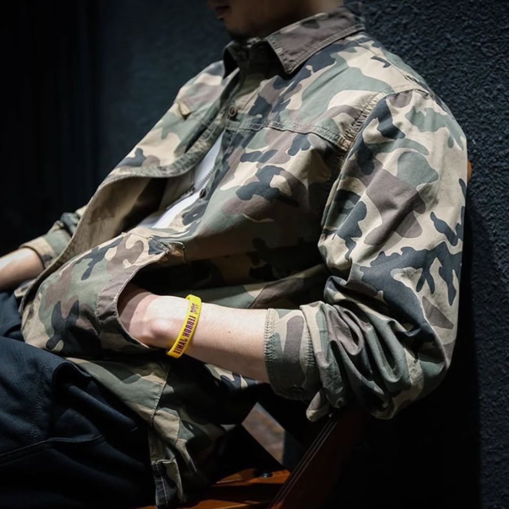 Camouflage pattern shirt HL2450