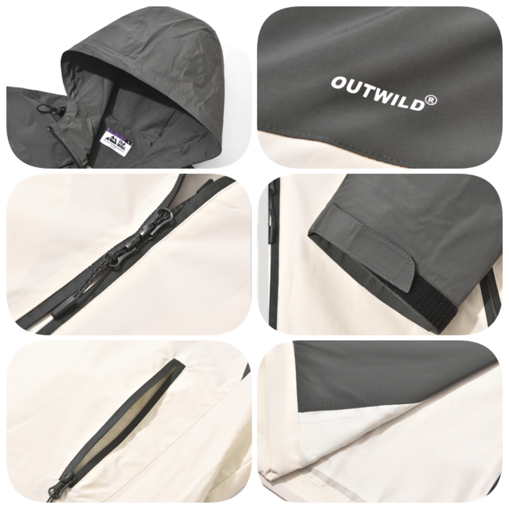 Bicolor outdoor jacket HS1029