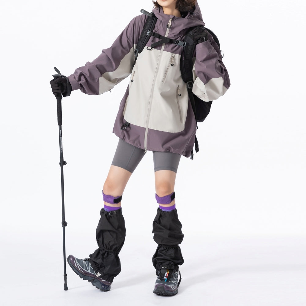 Contrast color mountain jacket HS1023