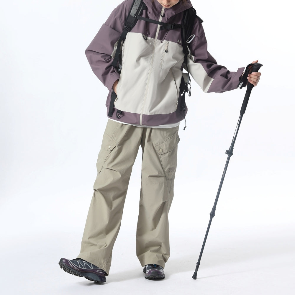 Contrast color mountain jacket HS1023