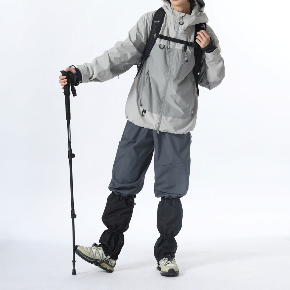 Contrast color mountain jacket HS1023
