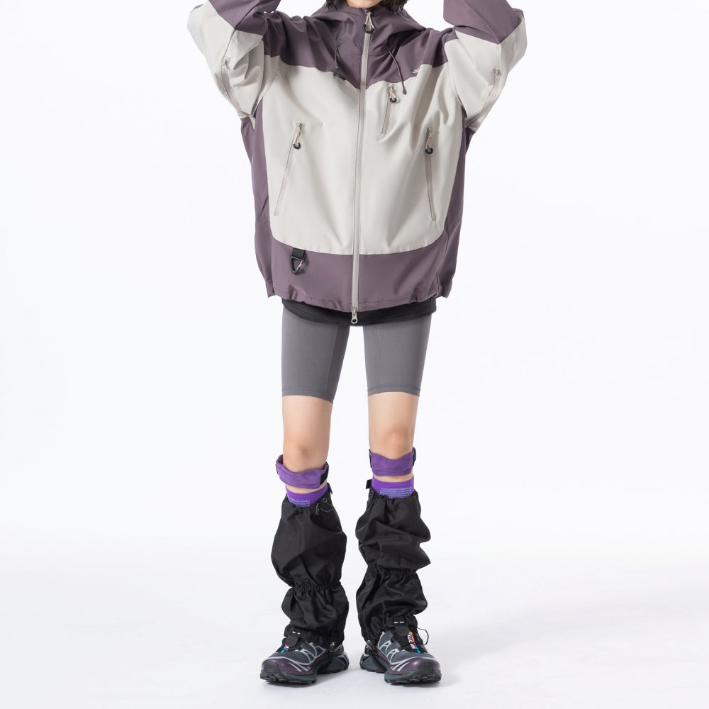 Contrast color mountain jacket HS1023