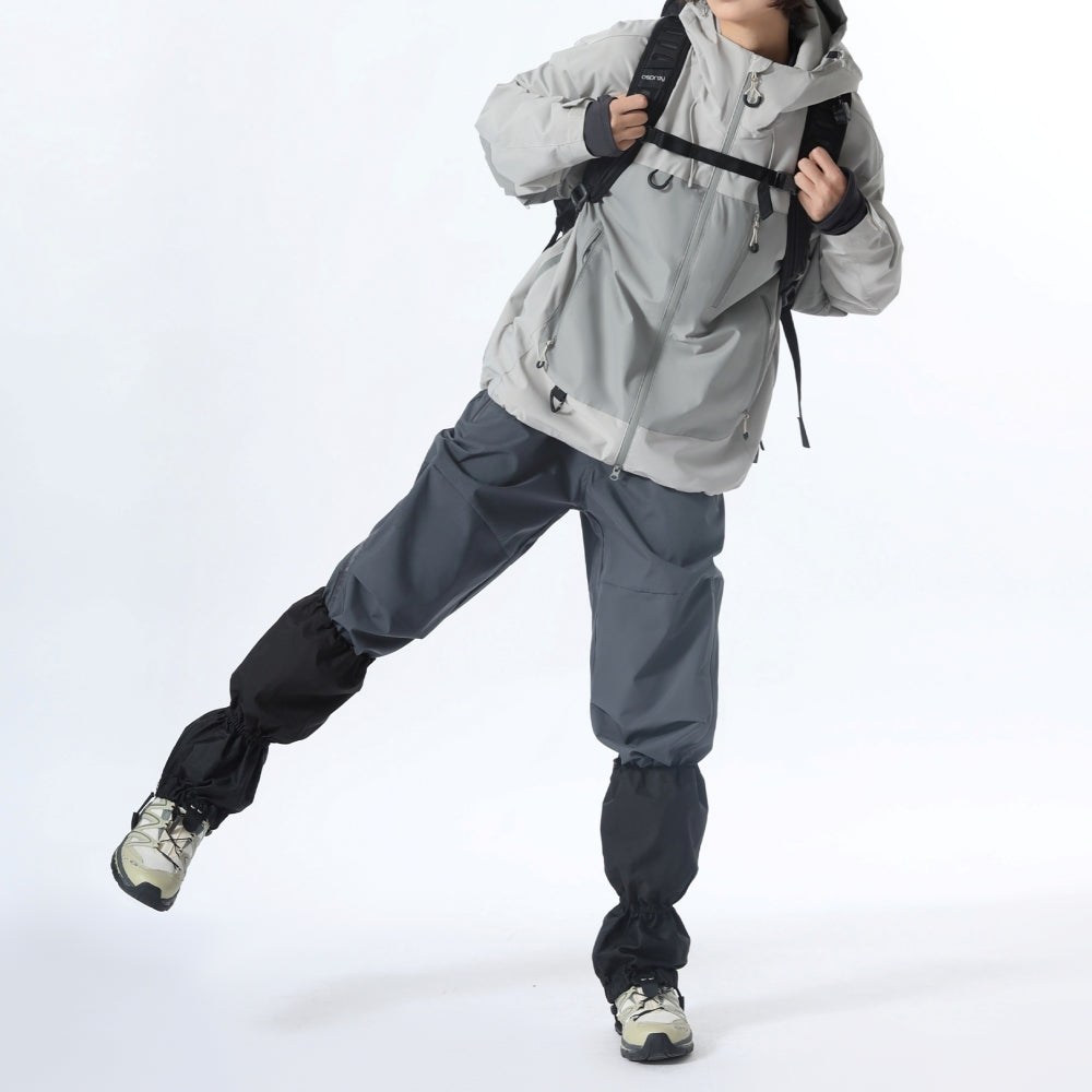 Contrast color mountain jacket HS1023