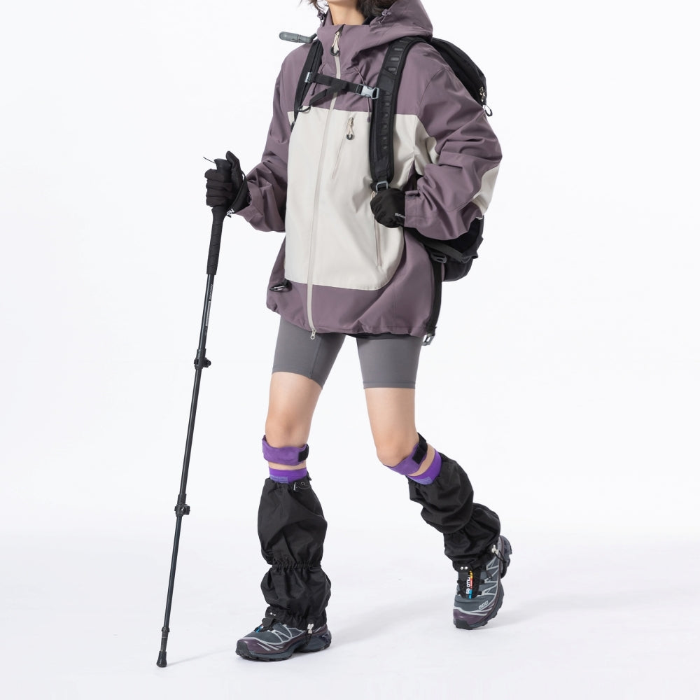 Contrast color mountain jacket HS1023