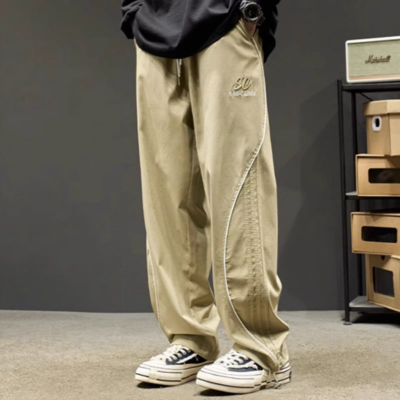 Loose Casual Straight Pants HL1845
