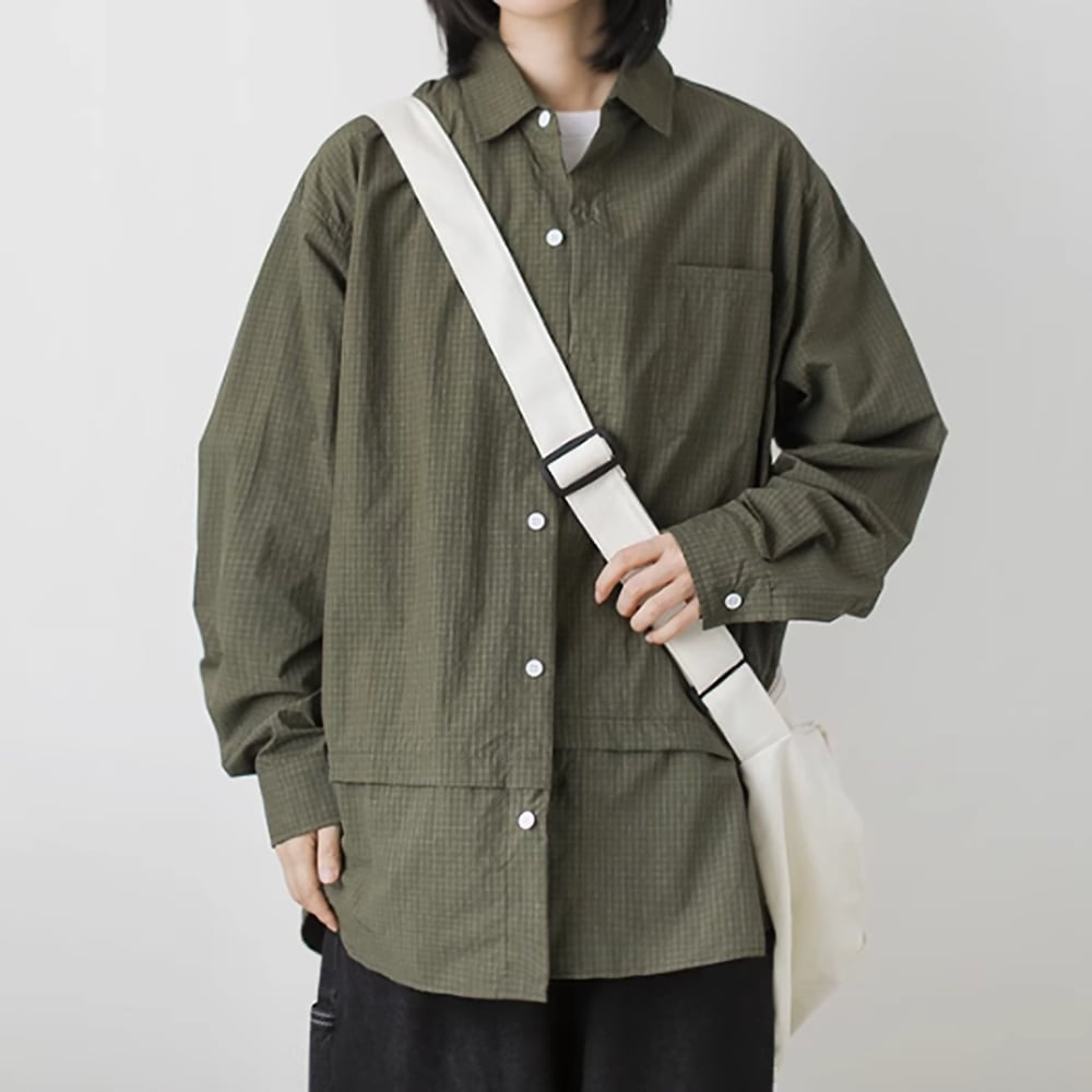 Check pattern shirt HL2385