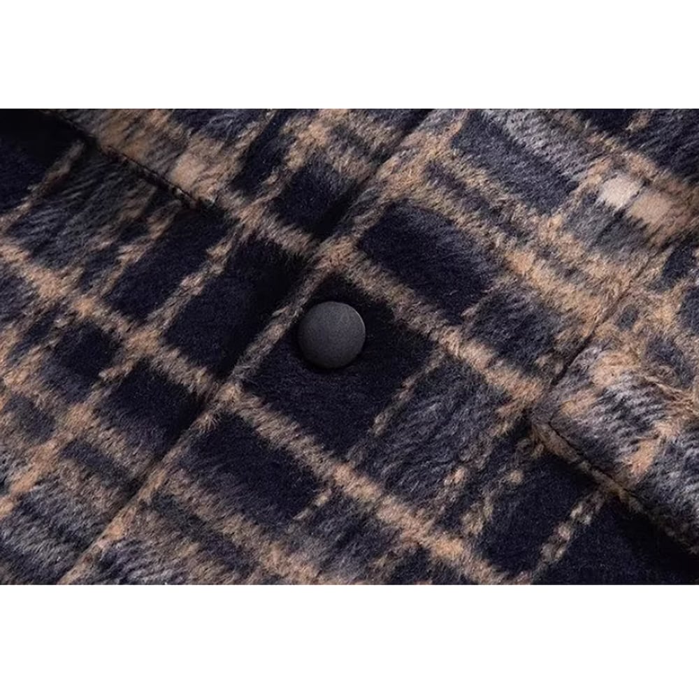 Retro check jacket HL2303
