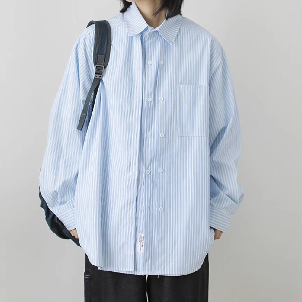 Blue striped shirt HL2384