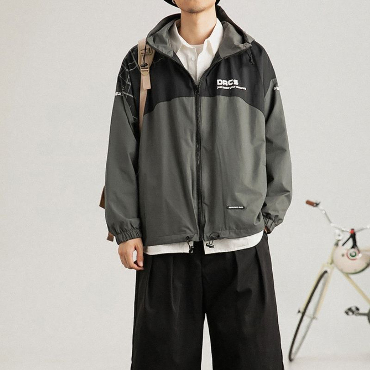 투톤 컬러 재킷 HL1197