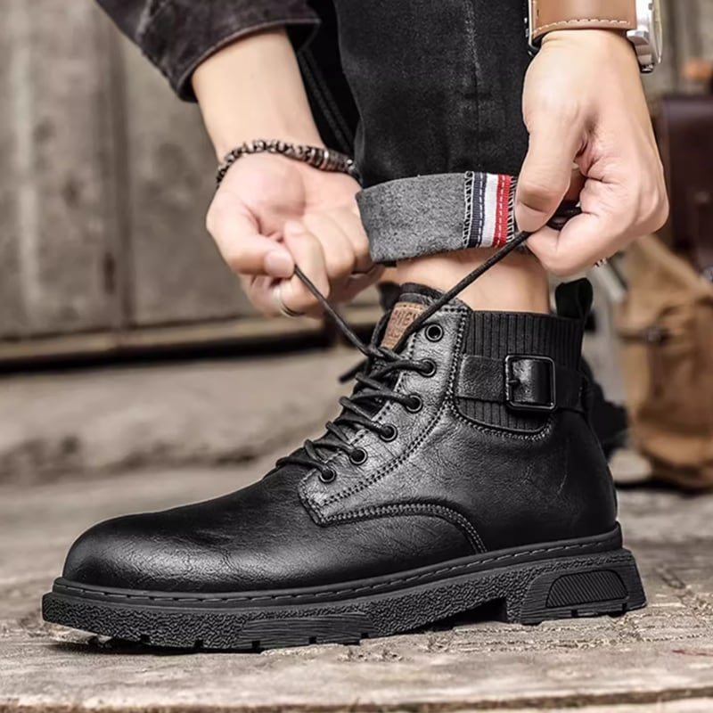 Lace up boots HL2228