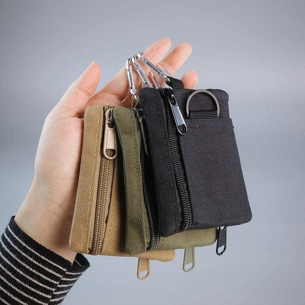 Coin case with carabiner HL2330