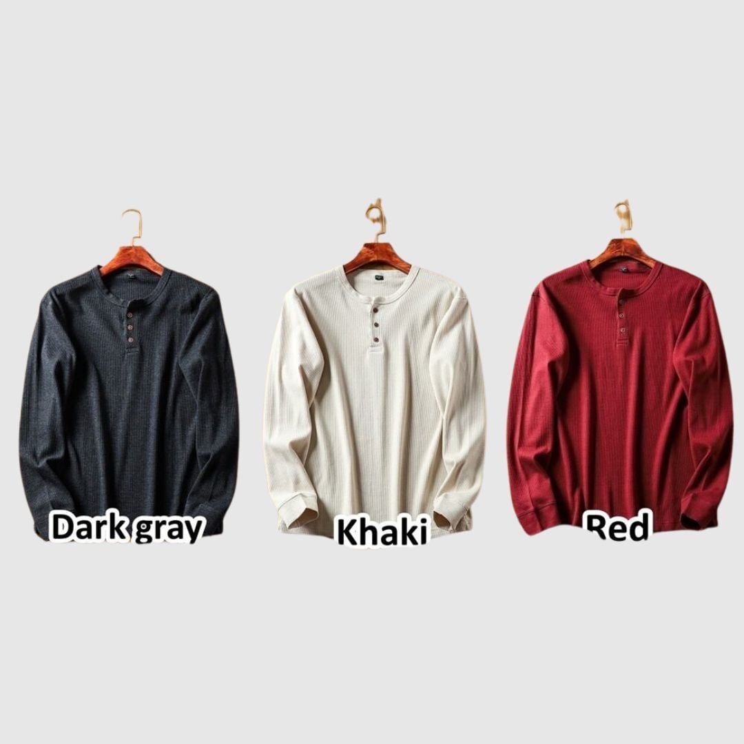 Henley neck tops HL2311