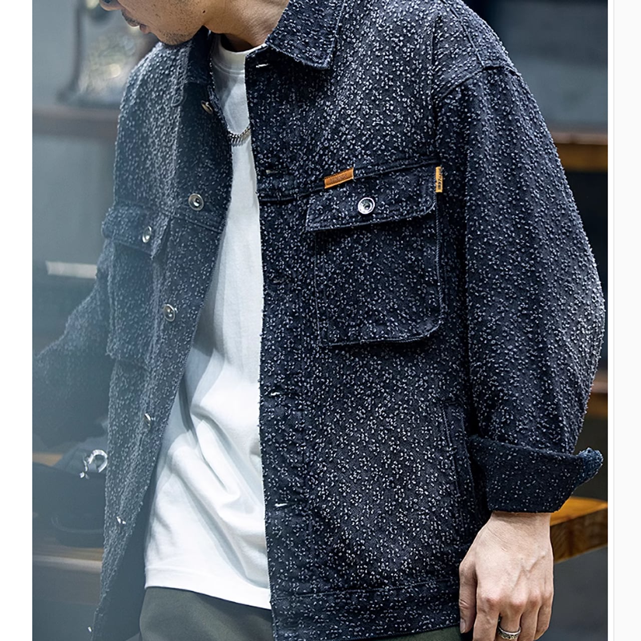 Casual Denim Jacket HL1871
