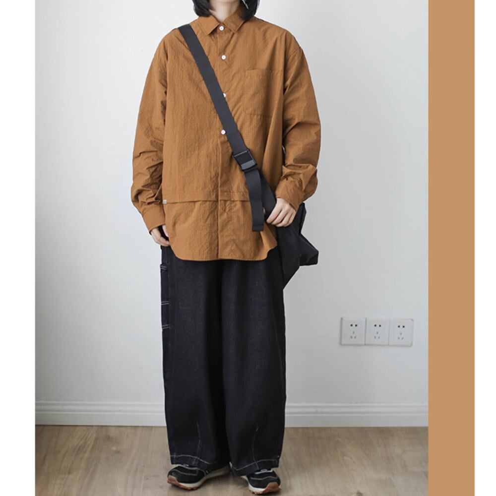 Check pattern shirt HL2385