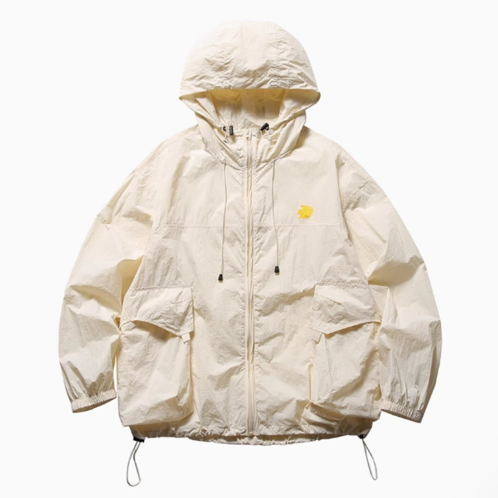 Casual nylon parka HL2388
