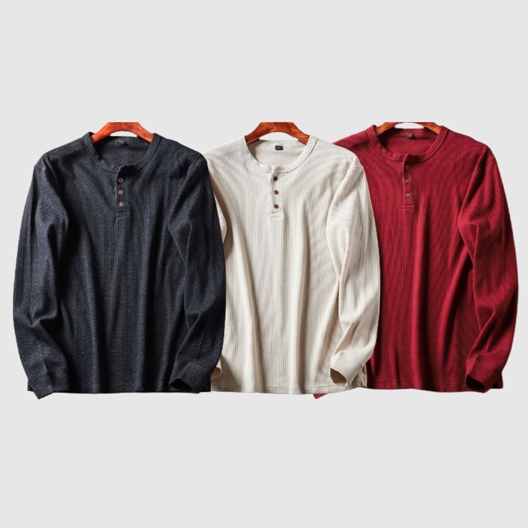 Henley neck tops HL2311