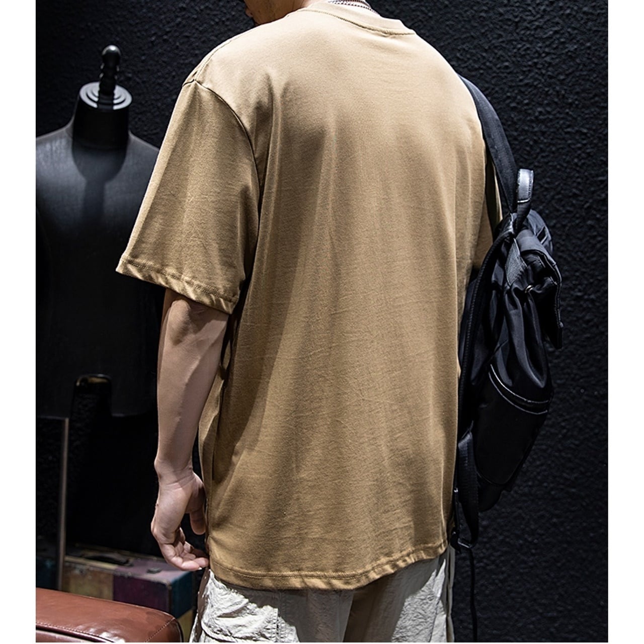 Round Neck Casual T-Shirt HL1725