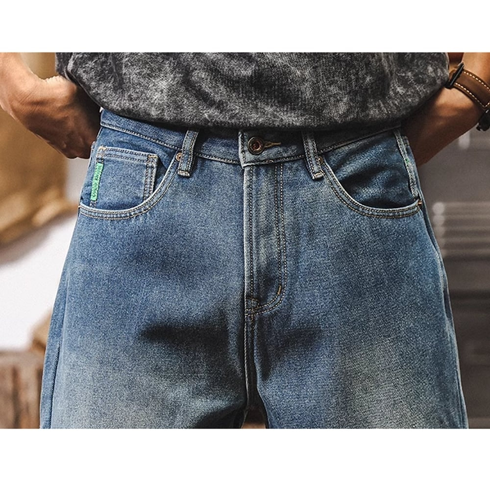 Straight denim jeans HL2408