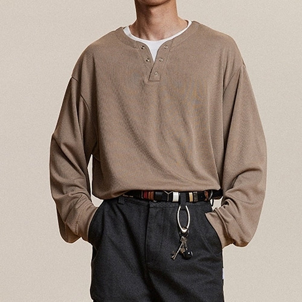 Faux layered sweatshirt HL2416