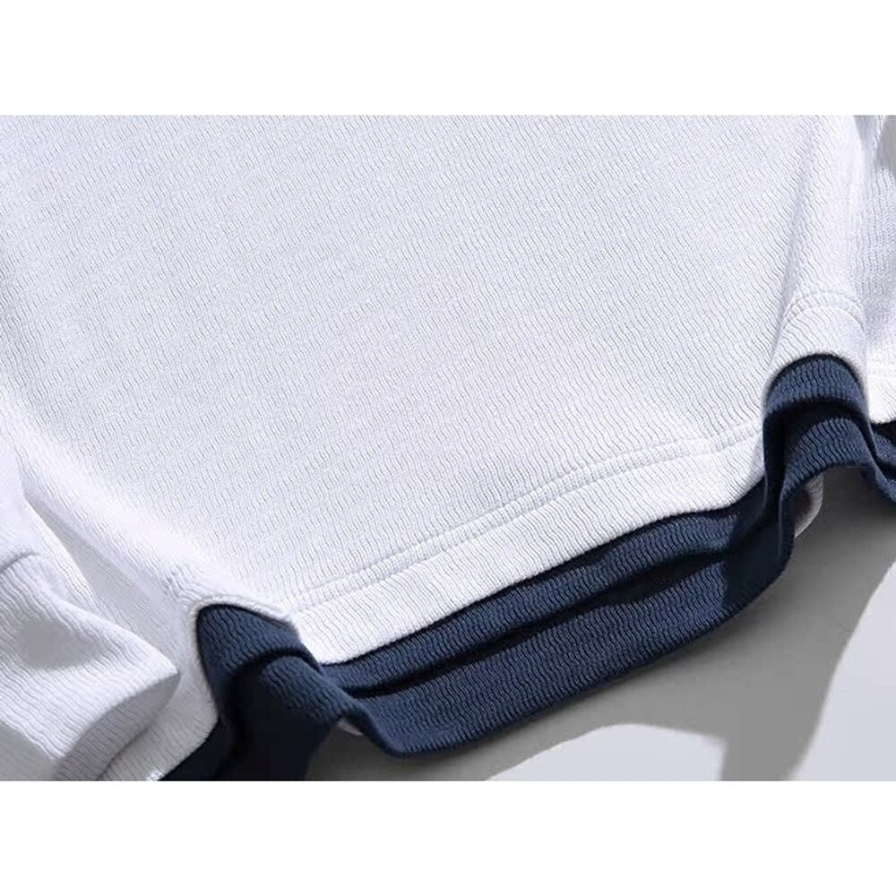 Layered style long sleeve T-shirt H2426