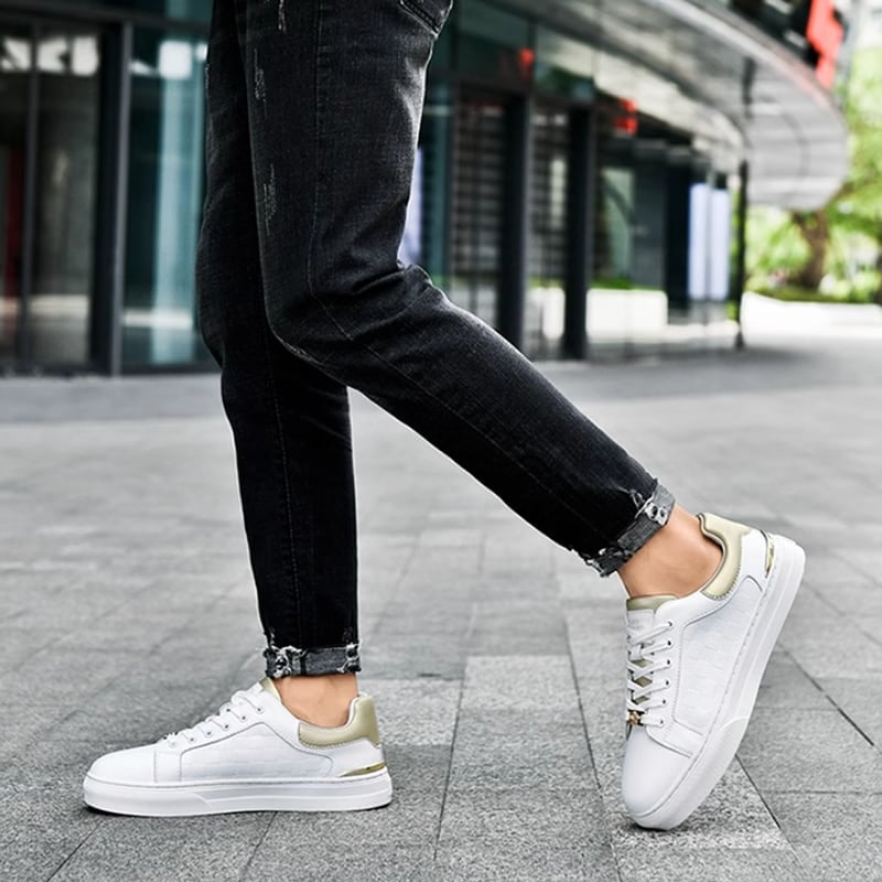 Gold plated sneakers HL2231