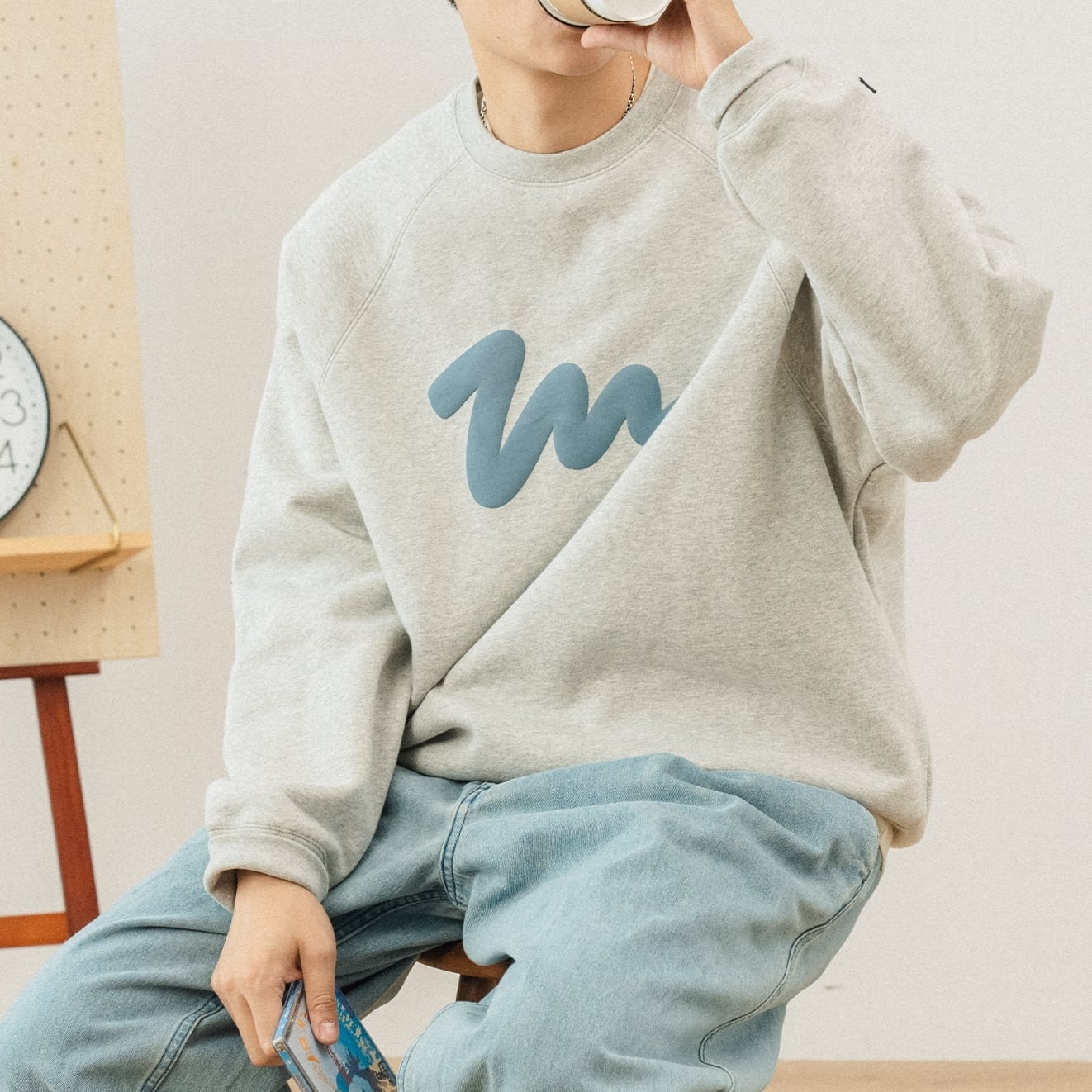 Round Neck Sweatshirt HL1560