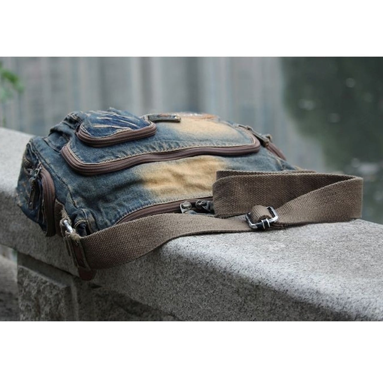 ヴィンテージデニムショルダーバッグ HL1591