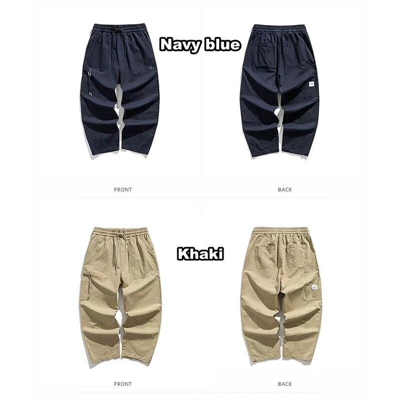 Loose casual straight pants HL2193