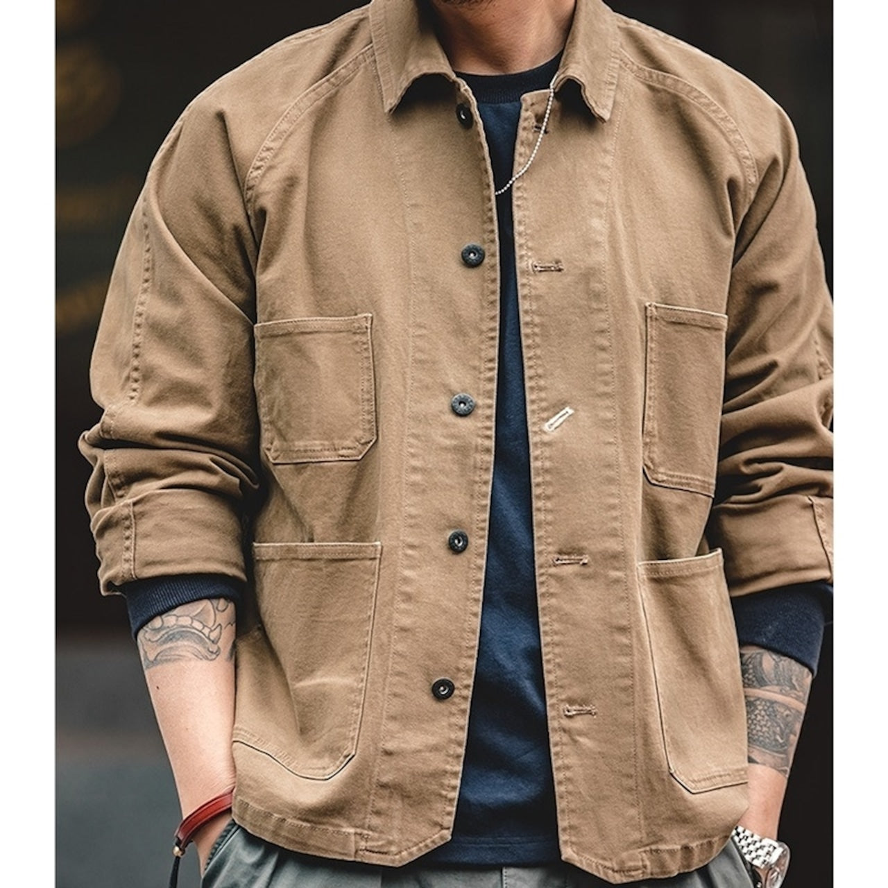 Casual Shirt Jacket HL1544