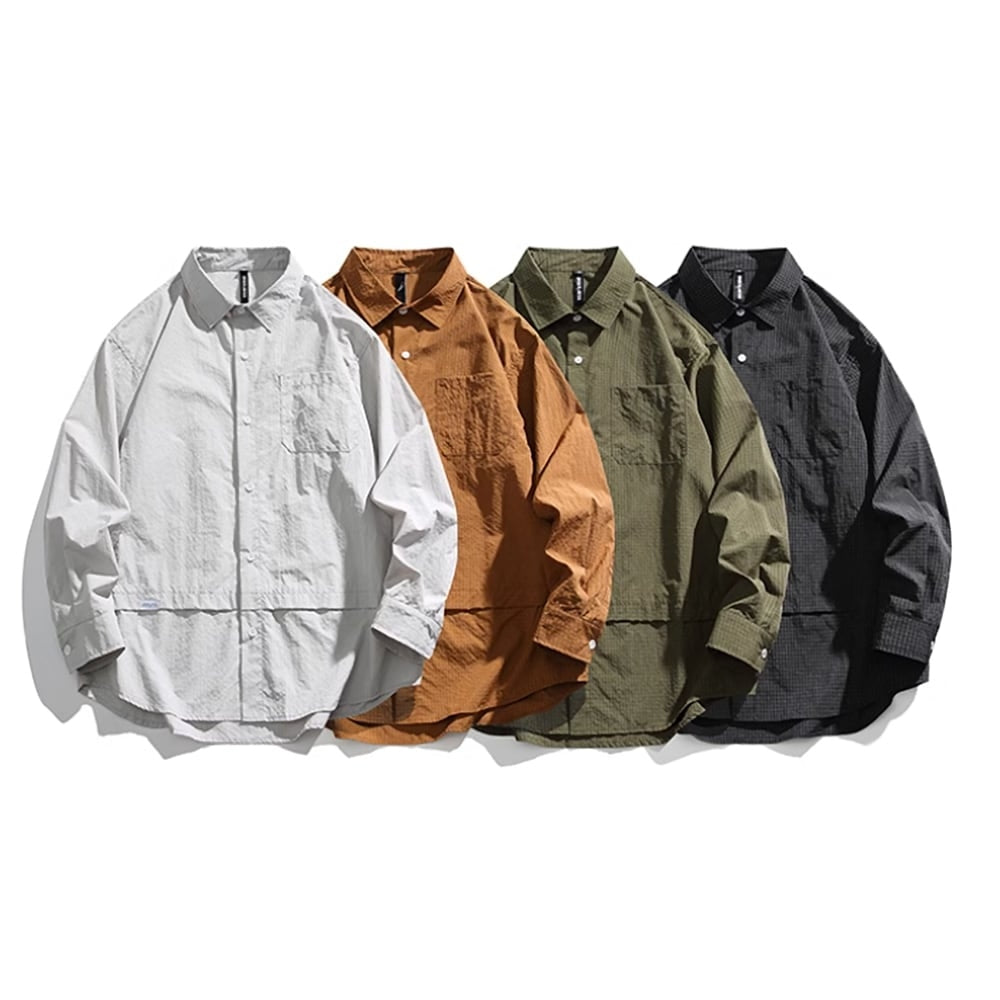 Check pattern shirt HL2385