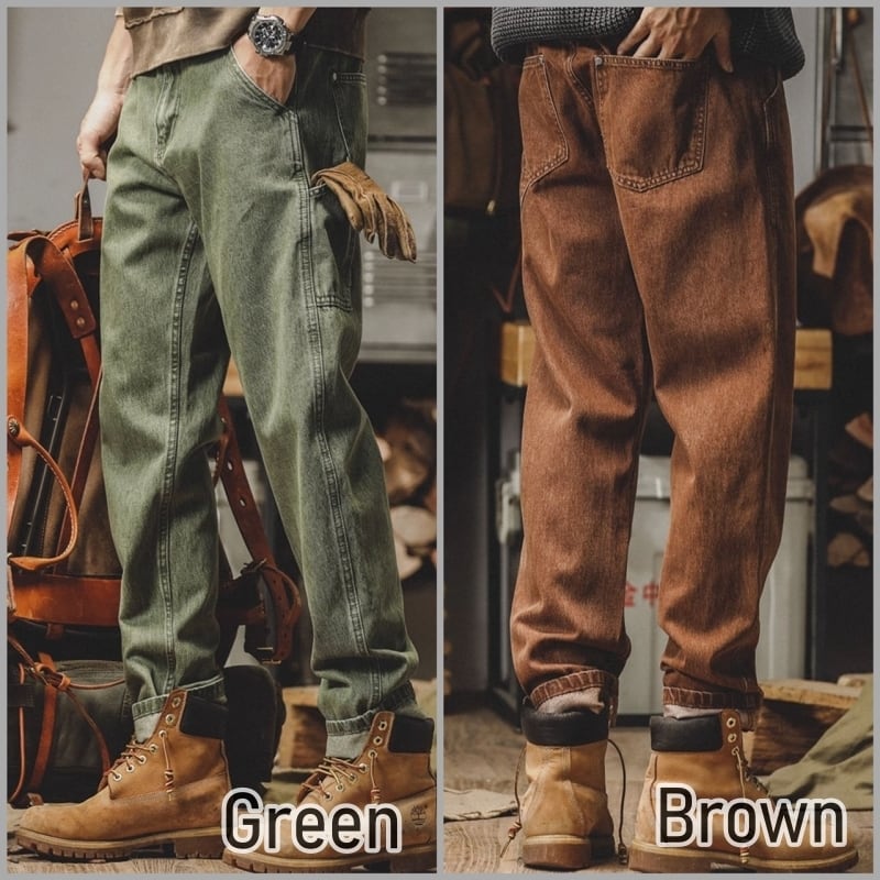 Colored Denim Jeans HL1880