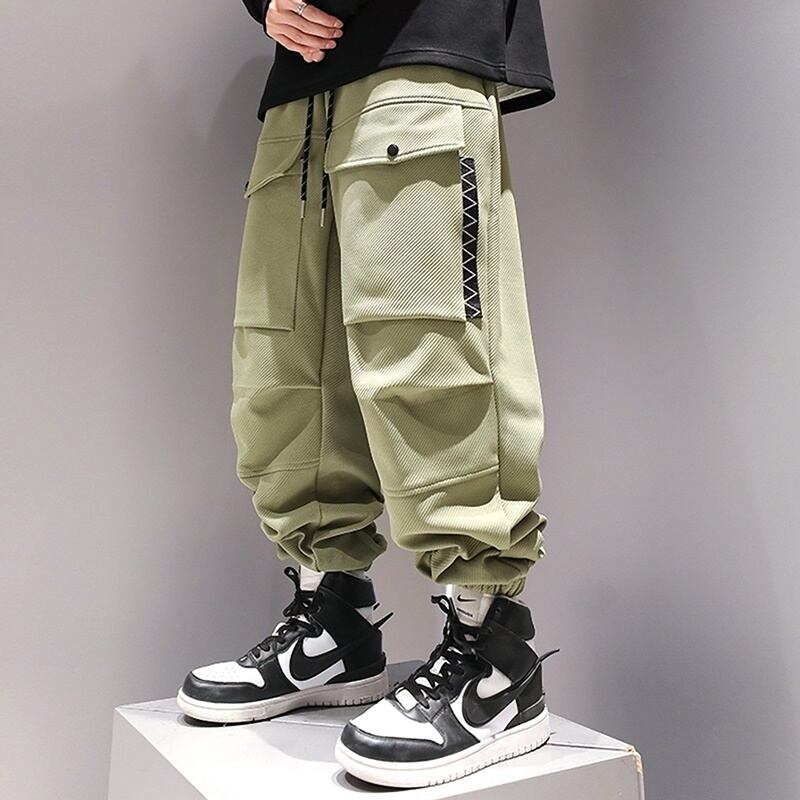 Multi-Pocket Casual Pants HL1842